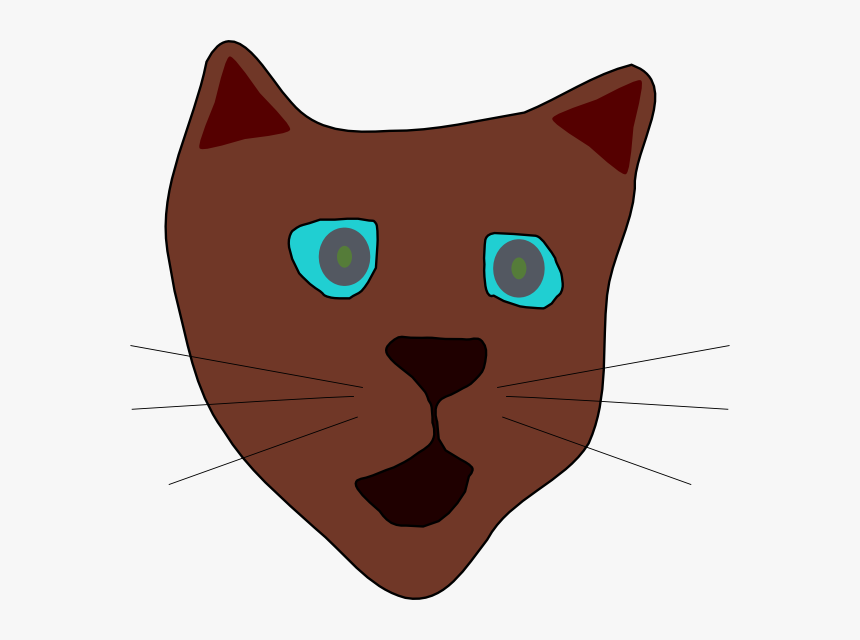 Cat Face Svg Clip Arts - Clip Arts Download, HD Png Download, Free Download