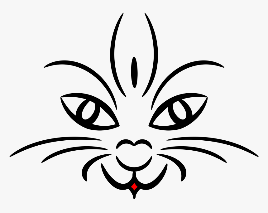 Cat Face - Portable Network Graphics, HD Png Download, Free Download