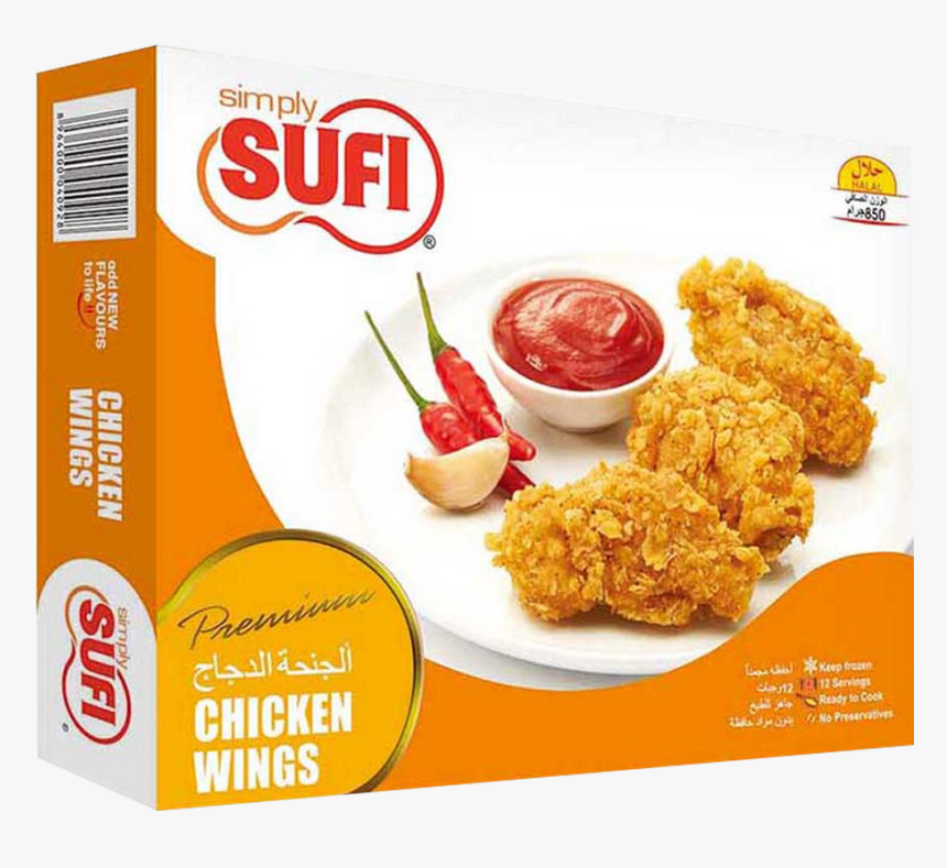 Sufi Chicken Wings 850 Gm - Sufi Products, HD Png Download, Free Download