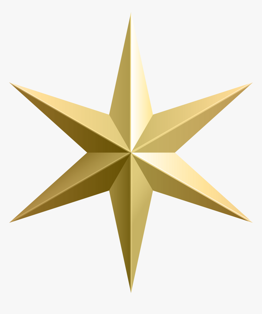 Transparent Stars Clipart On Transparent Background - Gold Star Transparent Background, HD Png Download, Free Download