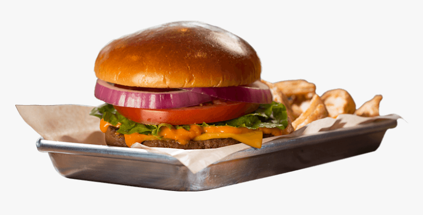 Image Of Our Fried Pickle Burger - Cheeseburger, HD Png Download, Free Download