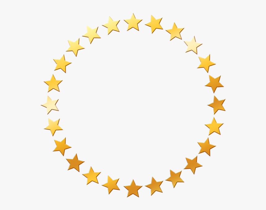 Gold Star Circle Png, Transparent Png, Free Download