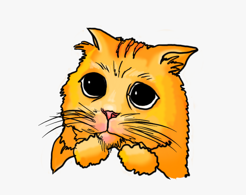 Clip Freeuse Library Corgi Clipart Face - Cartoon Cute Sad Face, HD Png Download, Free Download