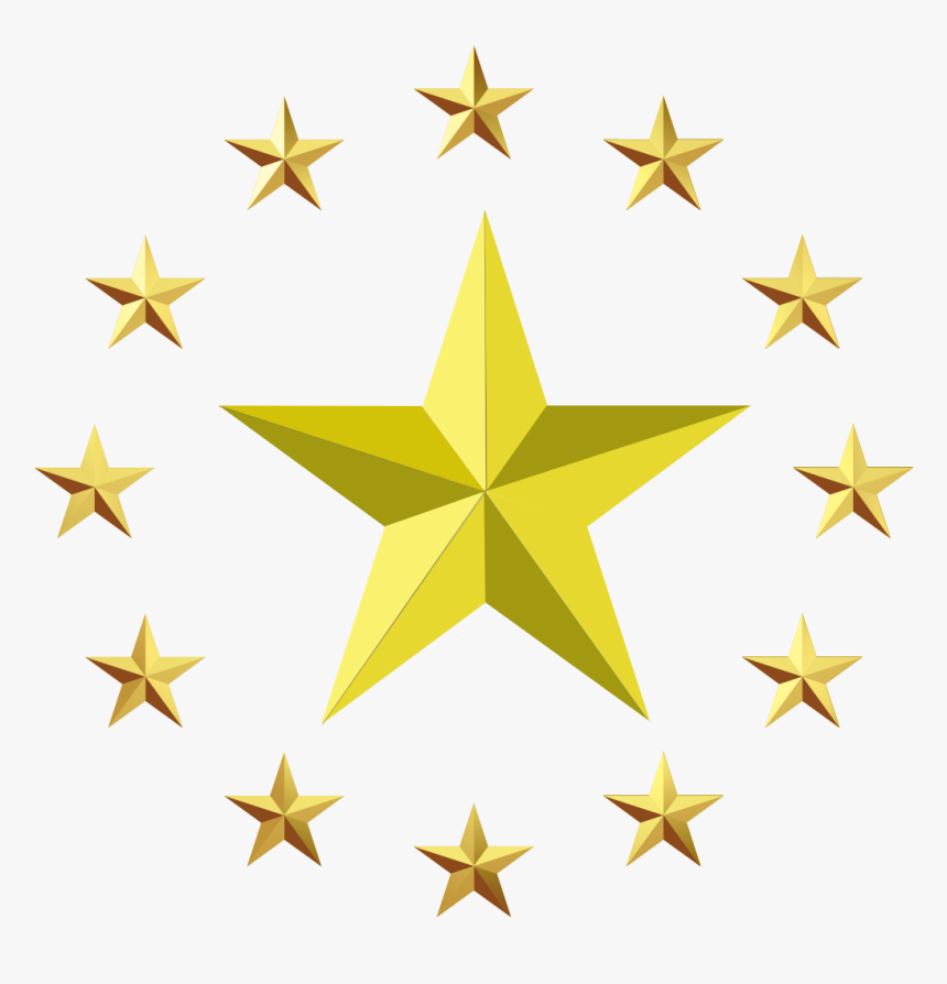Star Europe Clip Art - Transparent Background Star Png, Png Download, Free Download