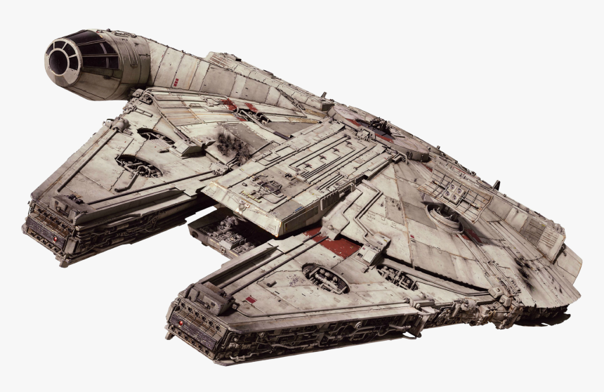 Millennium Falcon Star Wars Download Transparent Png - Transparent Background Millennium Falcon Png, Png Download, Free Download