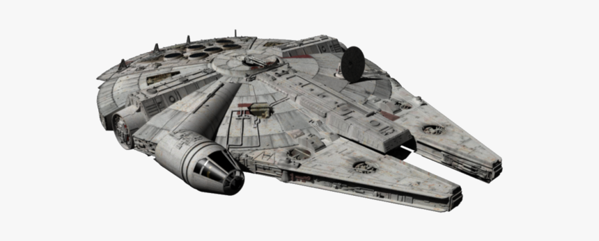 Millenium Falcon Png - Spaceplane, Transparent Png, Free Download