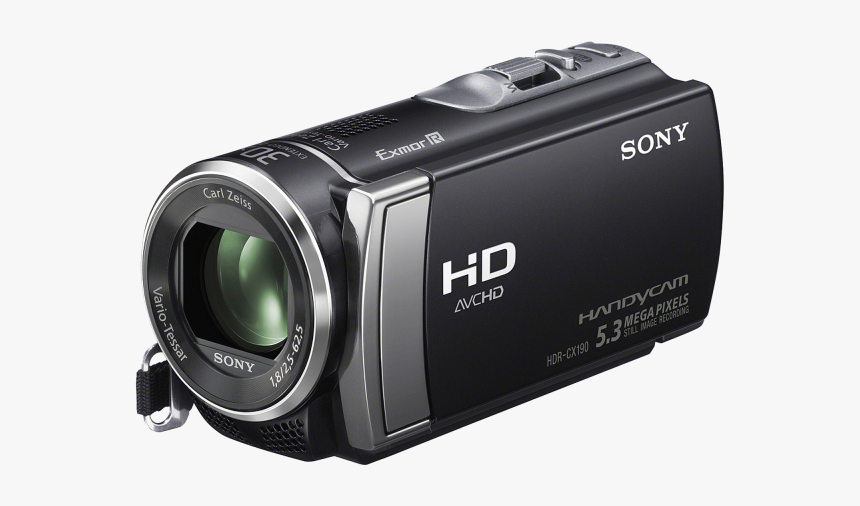 Video Camera Png Free Download - Sony Camcorders, Transparent Png, Free Download