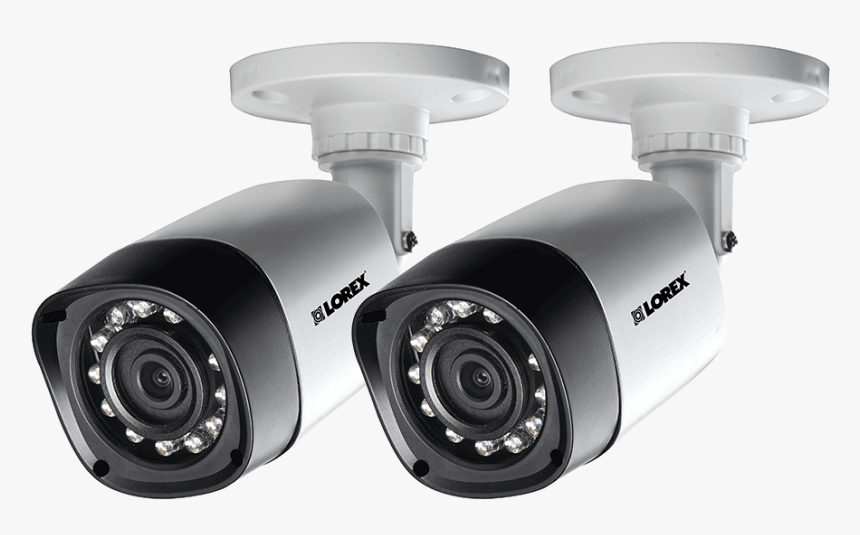 720p Hd Weatherproof Night Vision Security Cameras - Lorex 1080p Camera, HD Png Download, Free Download