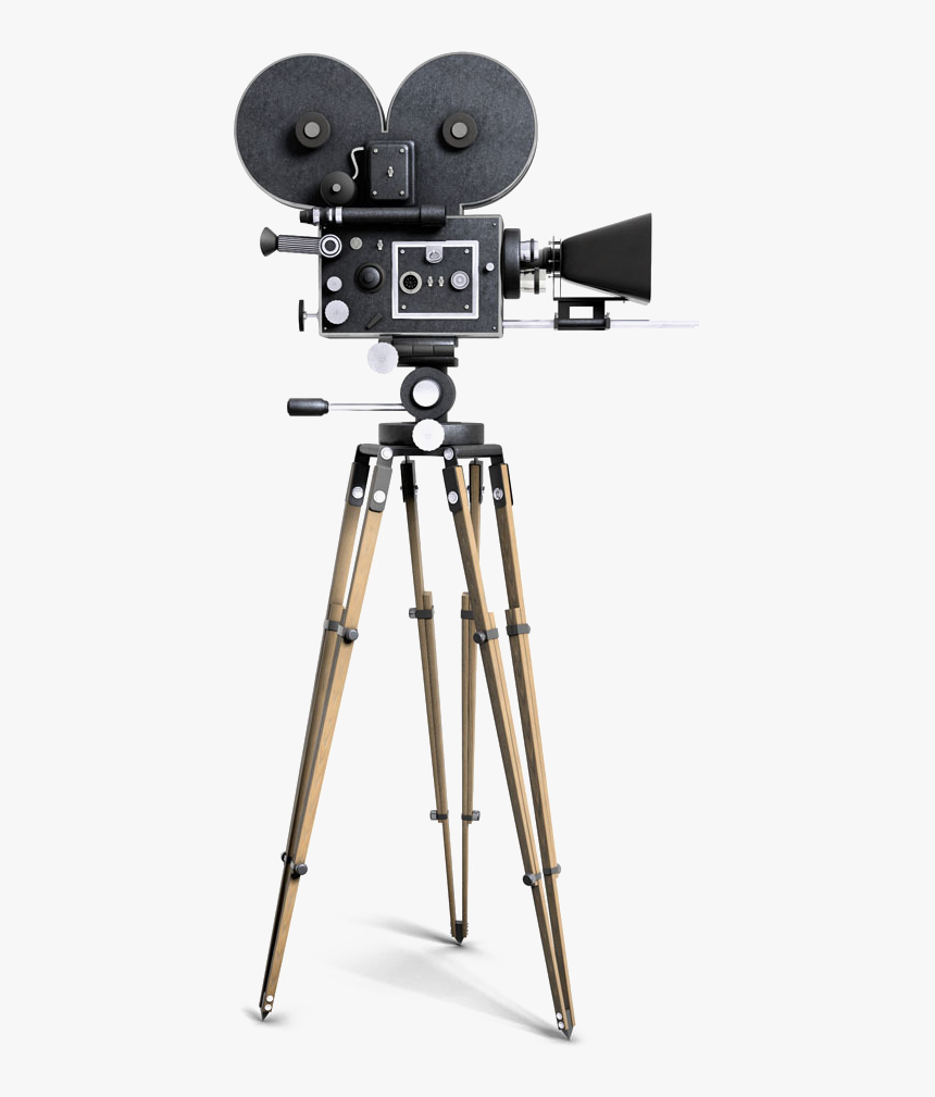 Video Camera Png Background Image - Old School Movie Camera, Transparent Png, Free Download