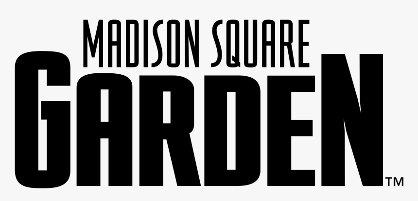 Madison Square Garden Logo White Png, Transparent Png, Free Download