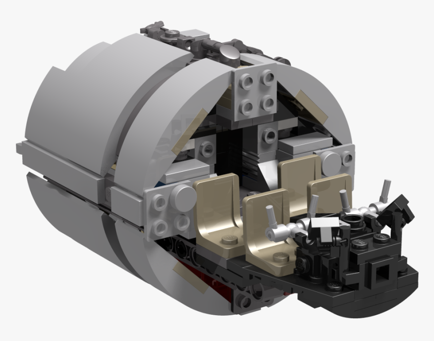 Lego Millennium Falcon 75192 Moc, HD Png Download, Free Download