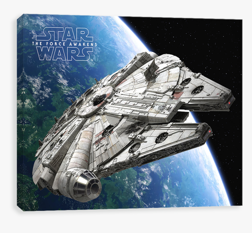 The Millennium Falcon Resurrected - Millenium Falcon Star Wars, HD Png Download, Free Download