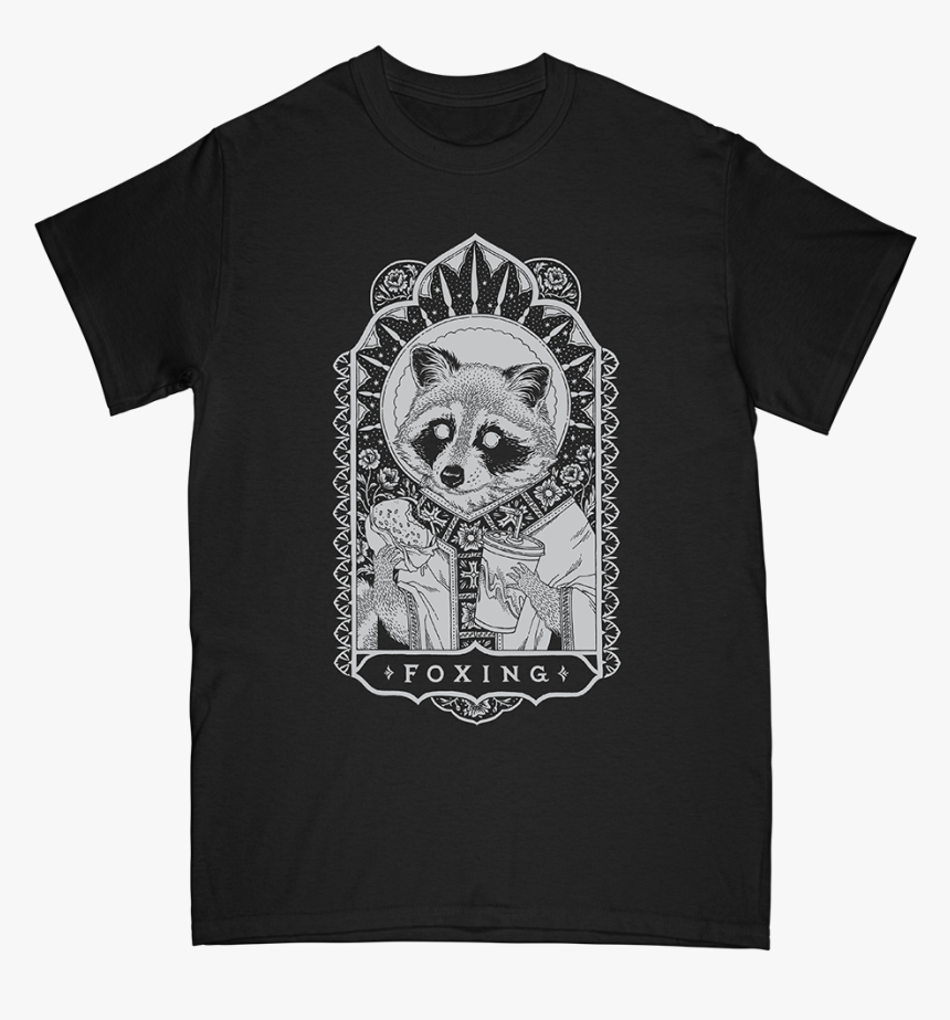 Raccoon Pope Tee - Illustration, HD Png Download, Free Download