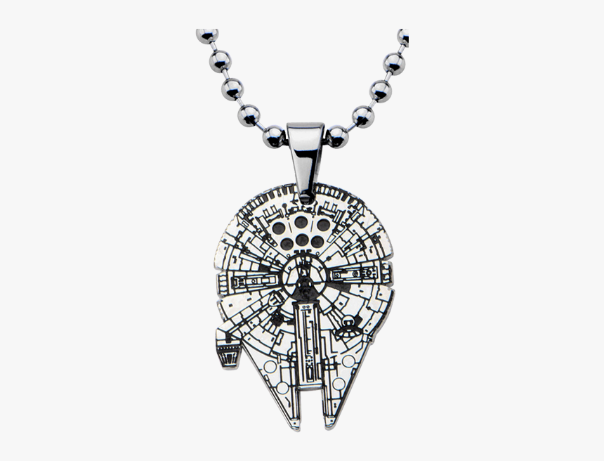 Millennium Falcon Steel Necklace, HD Png Download, Free Download