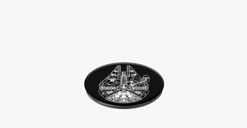Popsockets Aluminium Millennium Falcon "
 Title="popsockets - Circle, HD Png Download, Free Download