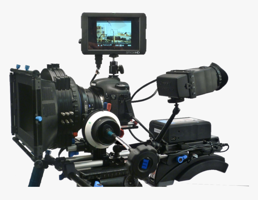 Dslr Video Camera Png , Png Download - Dslr Camera Cinema Rig, Transparent Png, Free Download