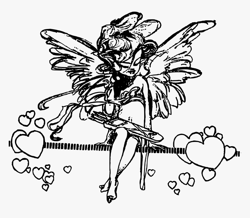 Lady Cupid Clip Arts - Illustration, HD Png Download, Free Download