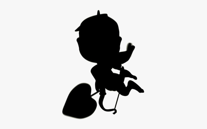 Baby Cupid Png Transparent Images - Silhouette, Png Download, Free Download