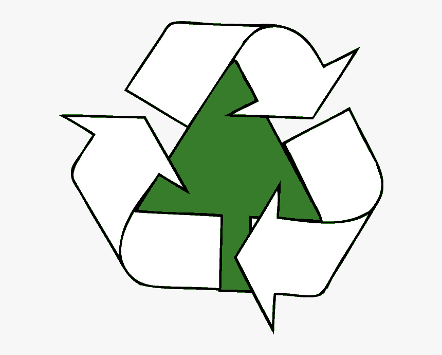 Recycling Clipart Recycling Symbol Waste - Christmas Tree Recycling, HD Png Download, Free Download