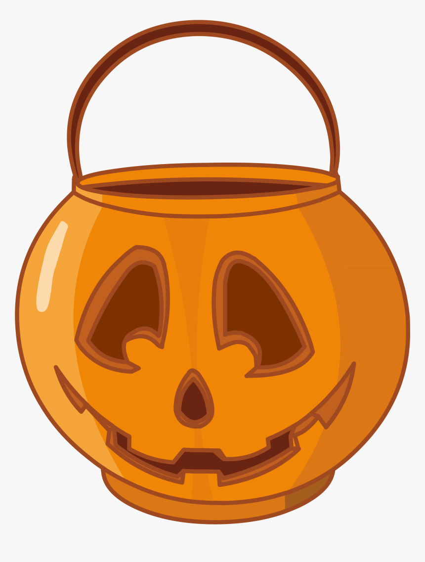 Jack O Lantern Basket, HD Png Download, Free Download