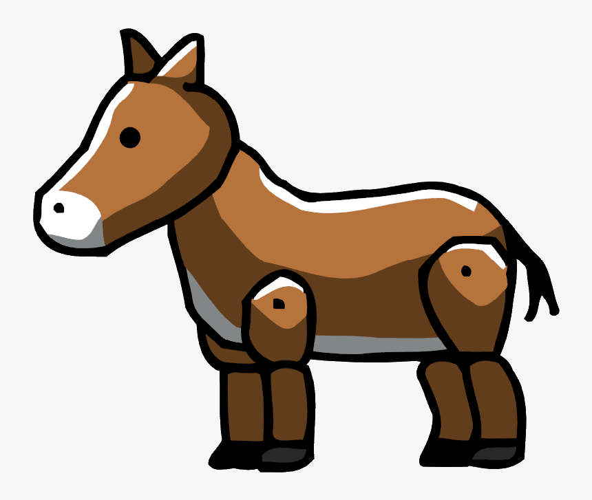 Scribblenauts Donkey, HD Png Download, Free Download