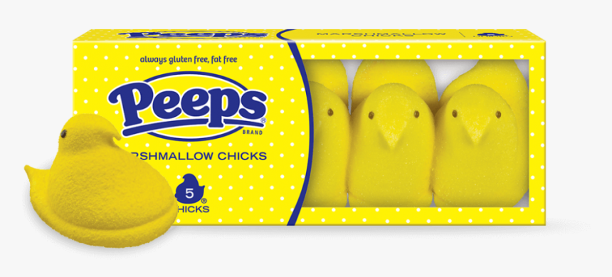 Marshmallow Creme Peeps Cotton Candy - Peeps Png, Transparent Png, Free Download