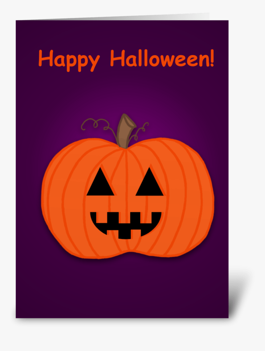 Jack O"lantern Greeting Card - Happy Birthday, HD Png Download, Free Download