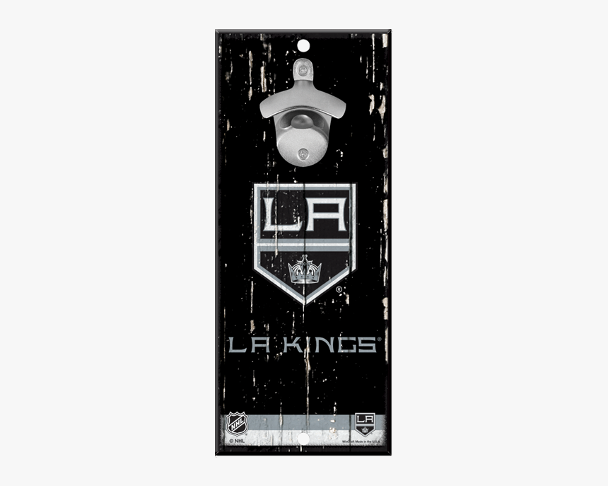 La Kings Bottle Opener Wood Sign - Angeles Kings, HD Png Download, Free Download