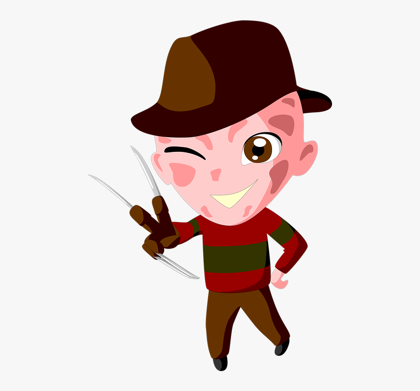 Freddy Krueger, Maniac, Chibi, Killer, Character - Freddy Krueger Svg Cartoon, HD Png Download, Free Download