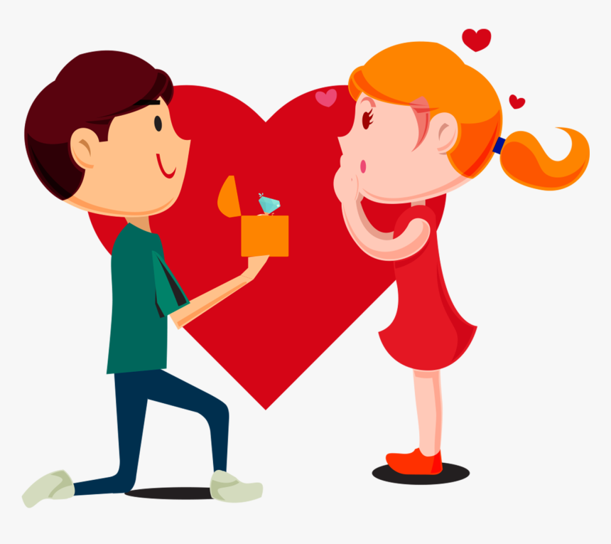 Valentines Day Couple Png, Transparent Png, Free Download