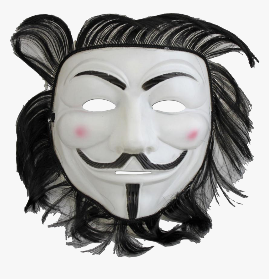 Anonymous Mask Png Hd Background - Face Mask, Transparent Png, Free Download