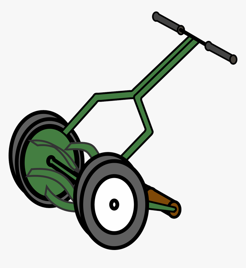 Cartoon Push Mower, HD Png Download, Free Download