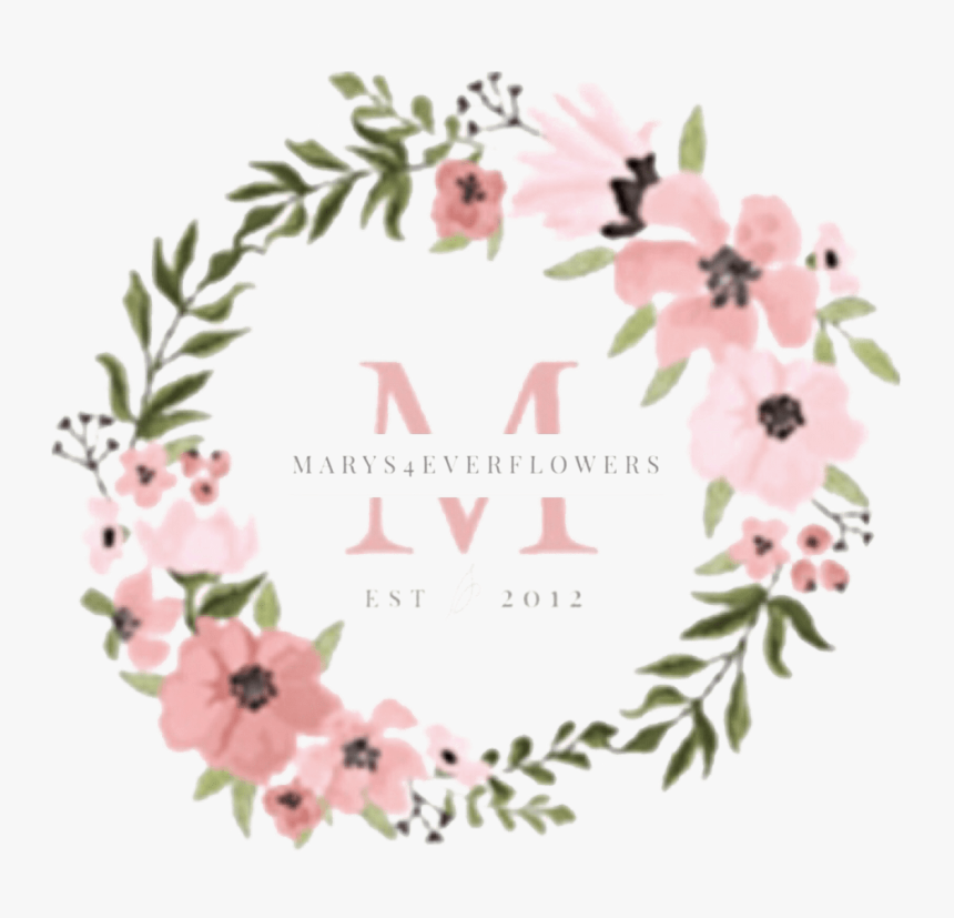 Watercolor Floral Circle Border, Hd Png Download , - Watercolor Floral Circle Border, Transparent Png, Free Download