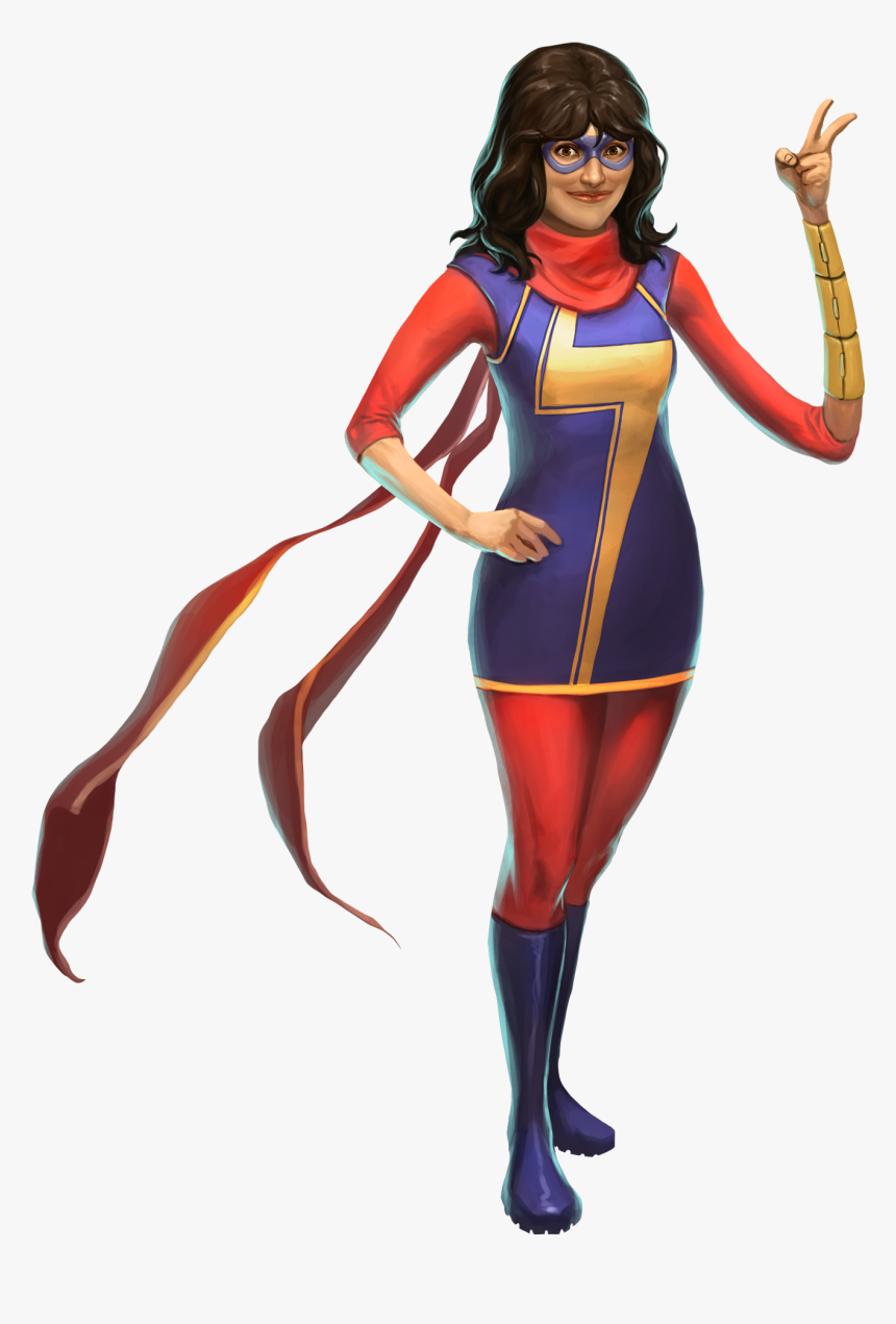 #kamala #khan #clip #art - Ms Marvel Kamala Khan Png, Transparent Png, Free Download