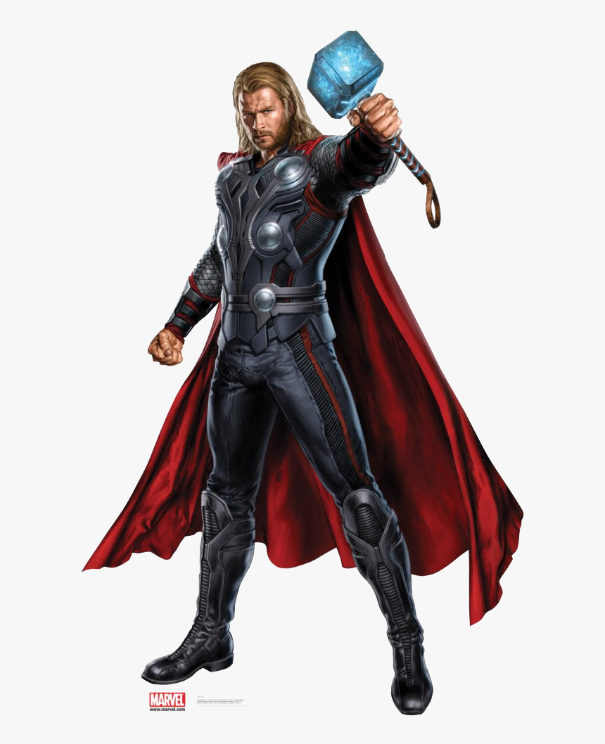 Thor Marvel Superheros Png Png - Marvel The Avengers Thor, Transparent Png, Free Download