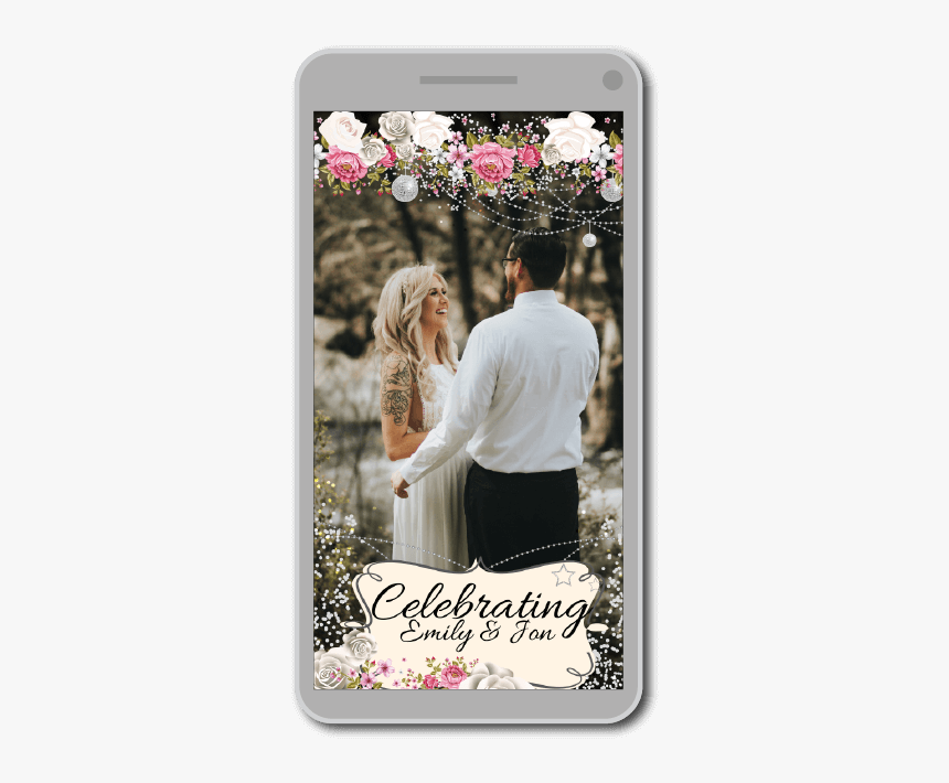 Snapchat Wedding Filter, HD Png Download, Free Download