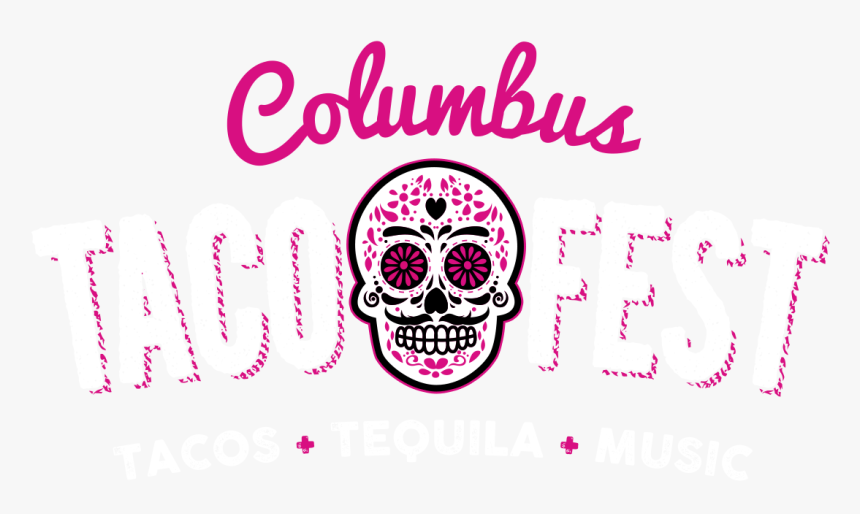 Columbus Taco Fest - Skull, HD Png Download, Free Download