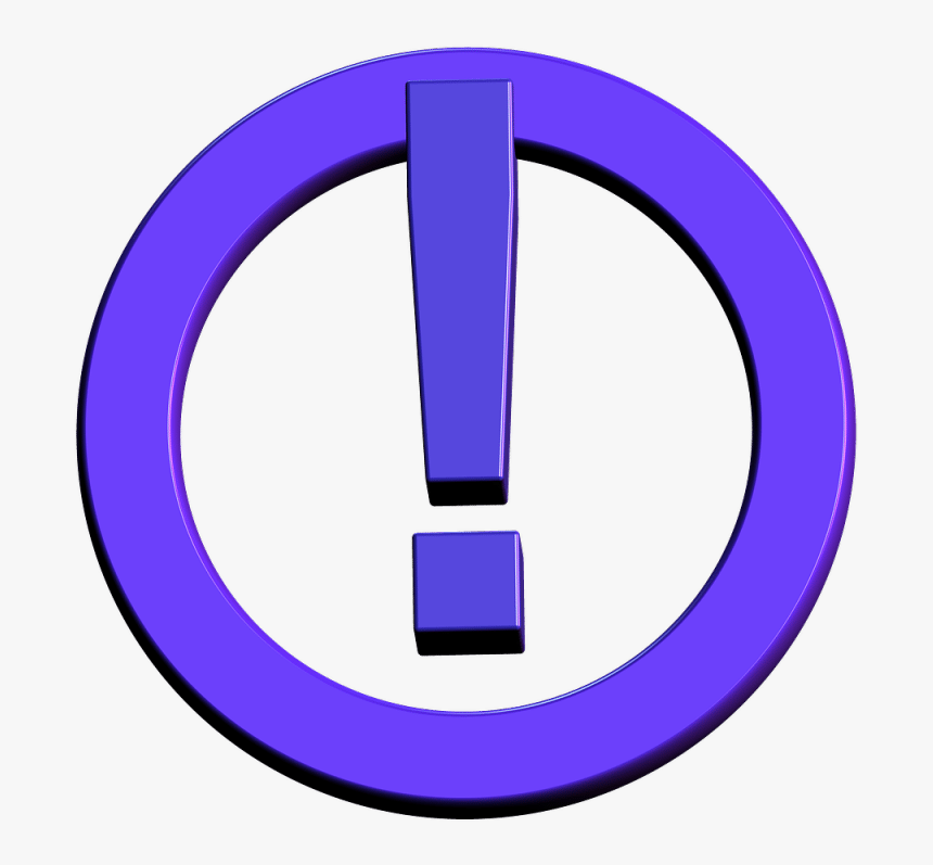 Exclamation Mark, HD Png Download, Free Download