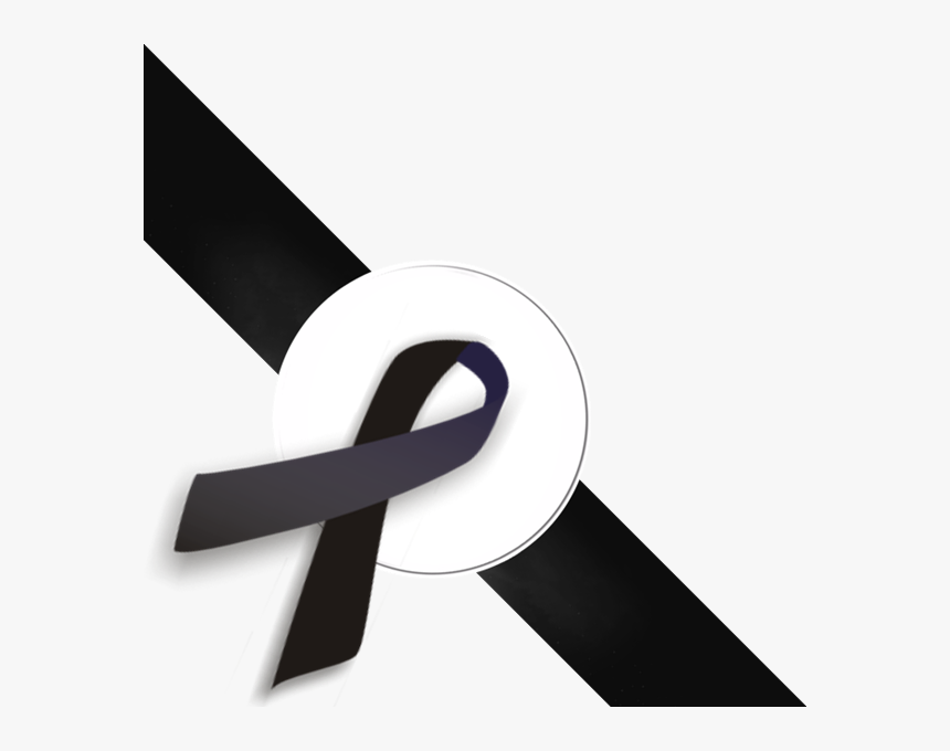 Black Ribbon Png Image - History Of Black Ribbon, Transparent Png, Free Download