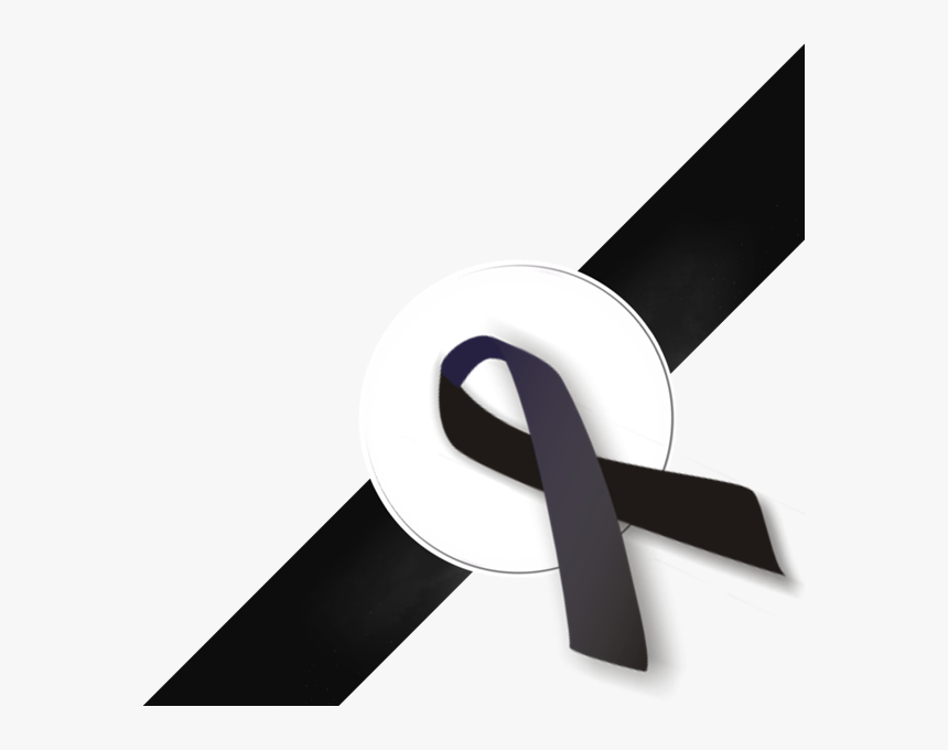 Black Ribbon Png, Transparent Png, Free Download