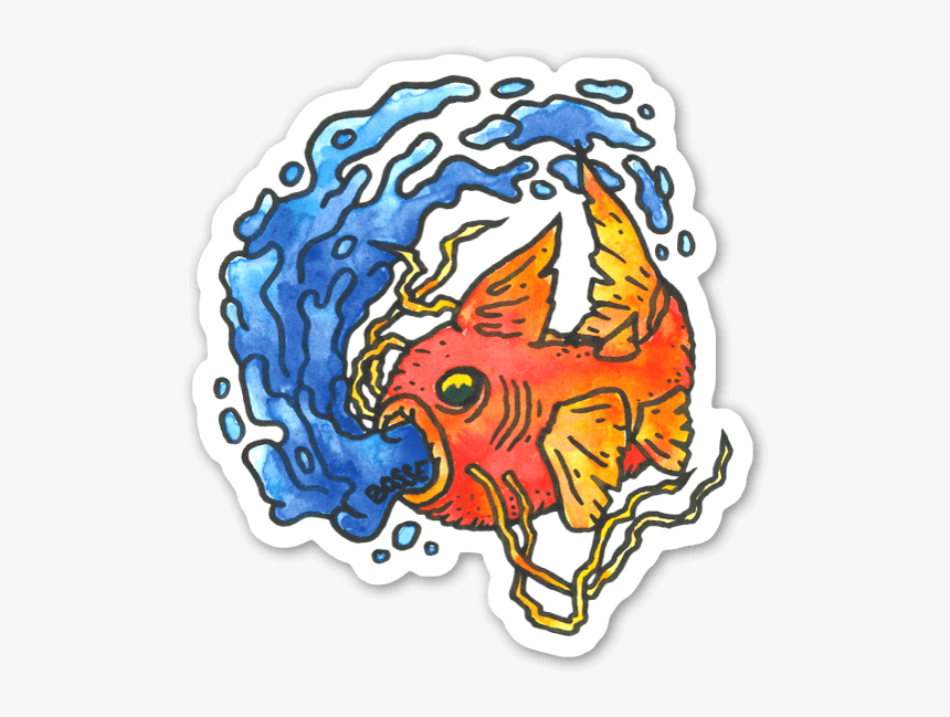 Goldfish Sticker, HD Png Download, Free Download