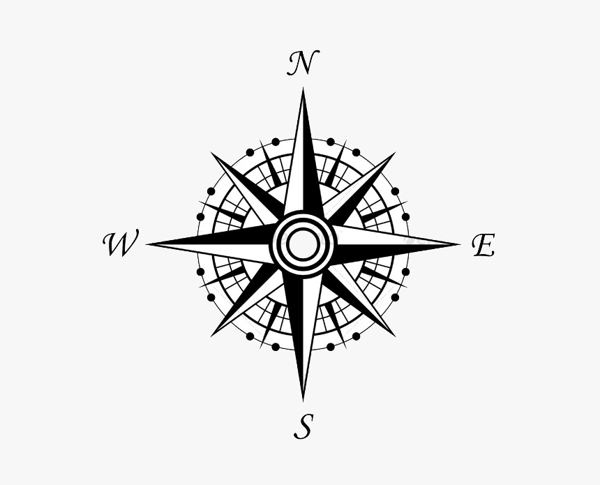 Compass Png Transparent Images Png All - Transparent Compass Rose Png, Png Download, Free Download