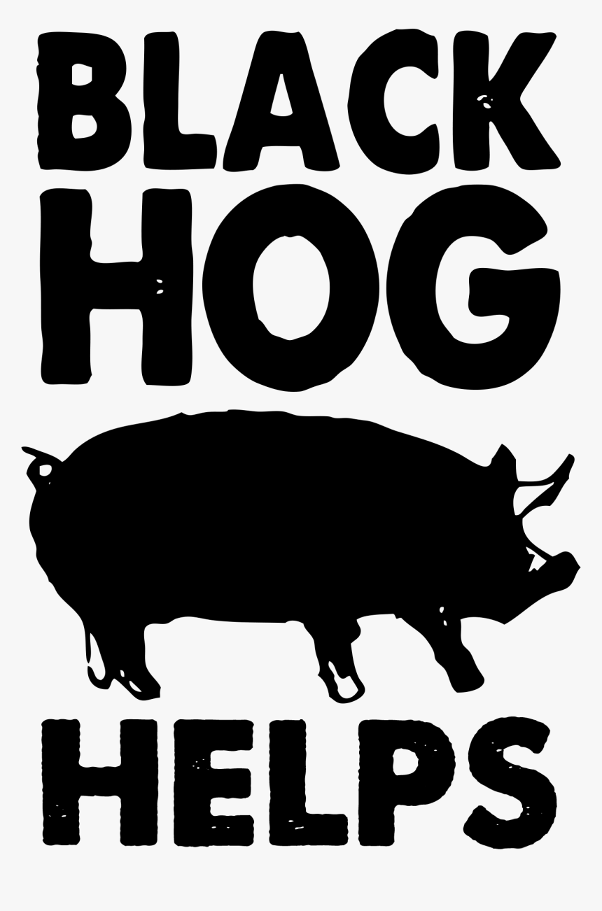 Black Hog Brewing Unveils A New Charity Wing, Black - Black Hog Brewing Logo, HD Png Download, Free Download