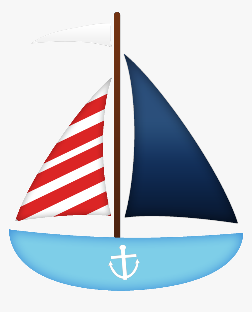 Sail Boat - Nautical Boat Clip Art, HD Png Download, Free Download
