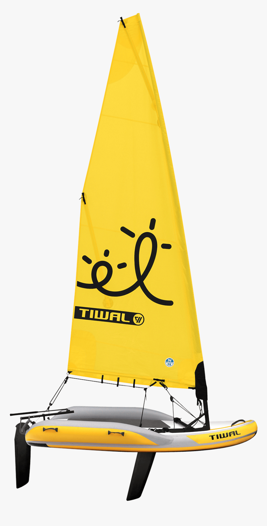 Tiwal 2 Inflatable Small Sailboat - Tiwal 2, HD Png Download, Free Download