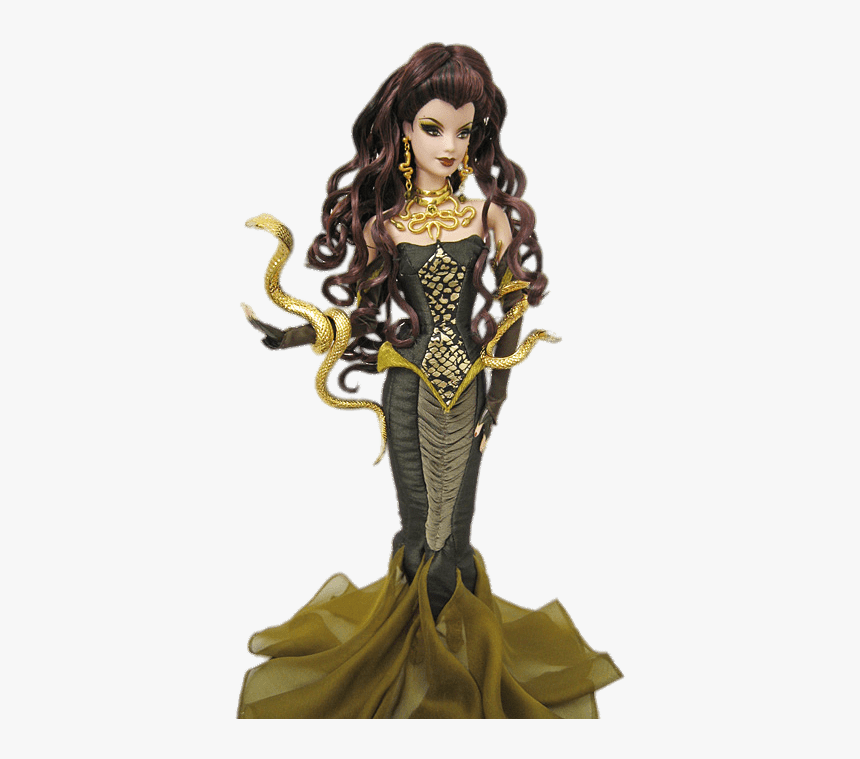 Medusa Barbie Doll - Transparent Barbie Doll, HD Png Download, Free Download
