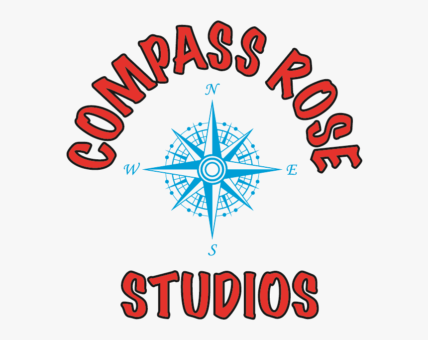 Compass Rose Studios - Знак Компаса На Картах, HD Png Download, Free Download