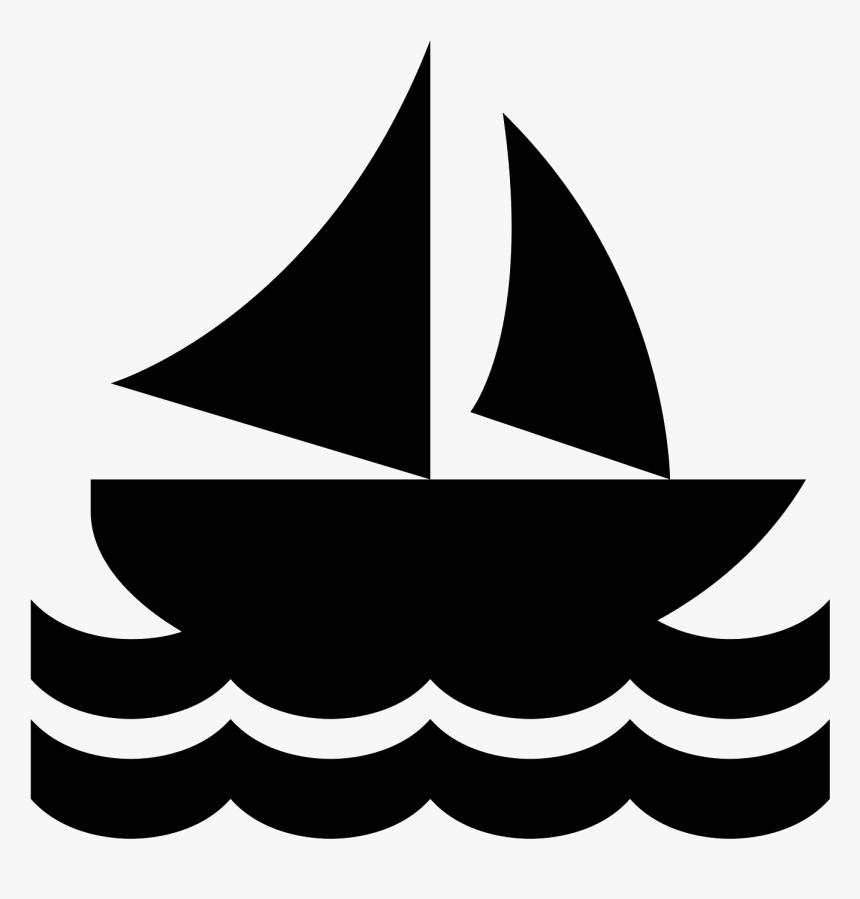 Sailboat Computer Icons Sailing Ship - Sailing Icon, HD Png Download, Free Download