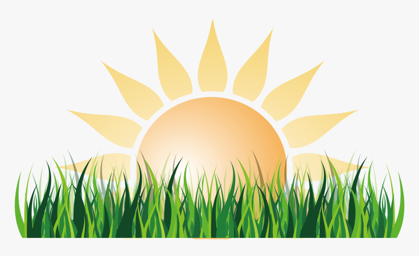 Sunlight Euclidean Vector - Sun And Grass Png, Transparent Png, Free Download