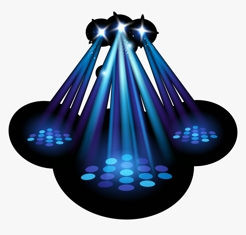 Clip Art Vector Spotlights Huge - Stage Light Effect Photoshop, HD Png Download, Free Download